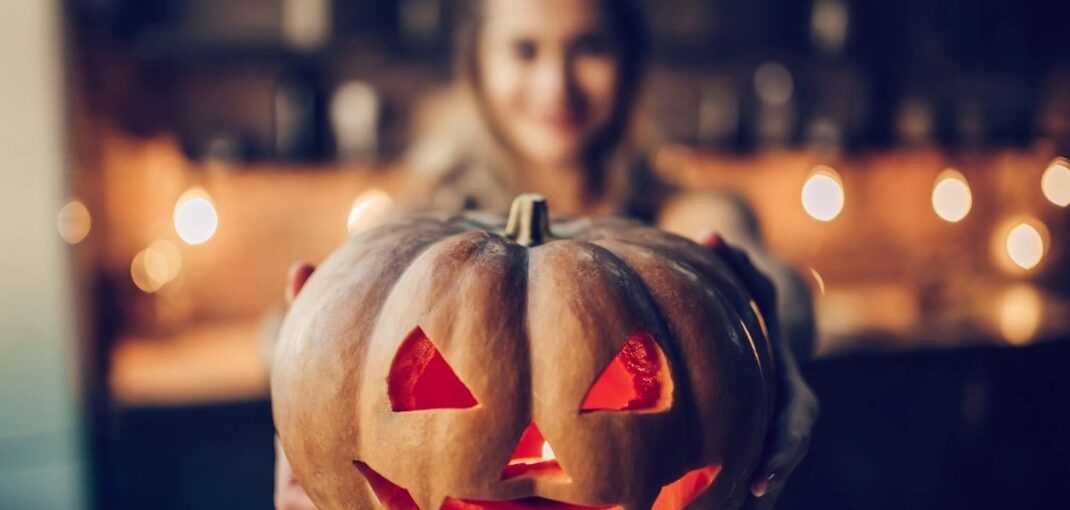 Halloween Meat Recipes at Frazies - A girl holding a pumpkin